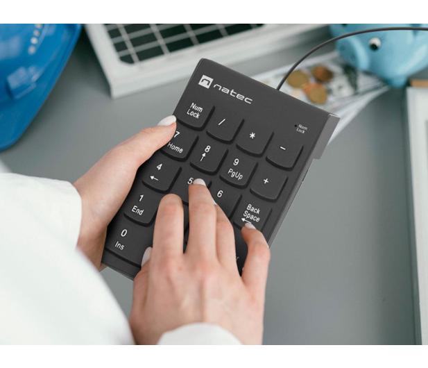 Natec GOBY 2 KLAWIATURA NUMERYCZNA USB CZARNA - 1470217 - zdjęcie 7
